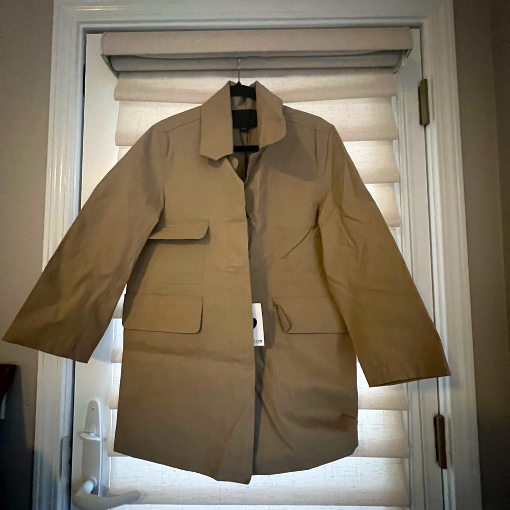 NWT Alexander Wang Trench Coat Camel Size Small S